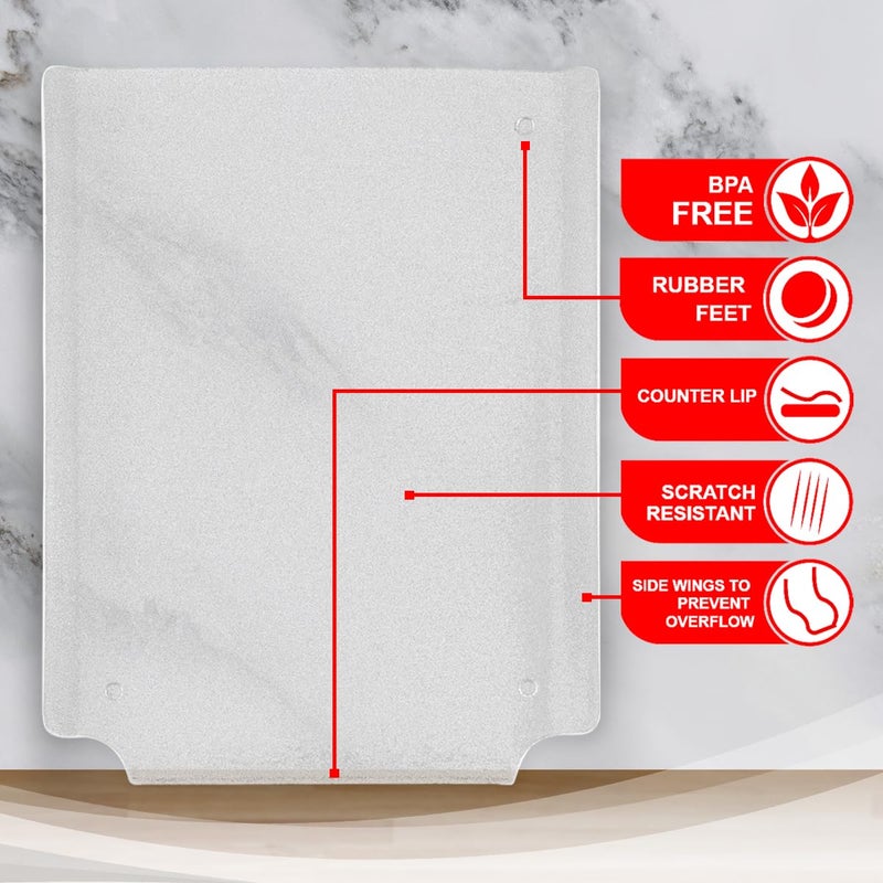 Better Houseware Multi Purpose Drain Board, Cutting Board - Frosted - Image 4